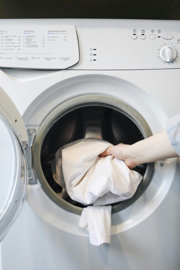 Un lave linge séchant